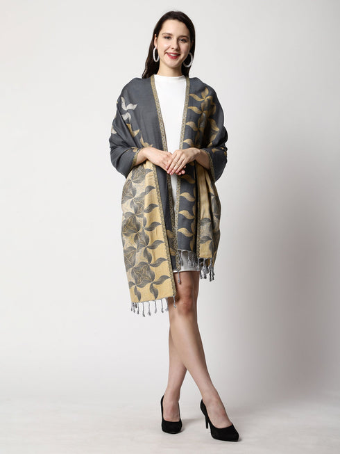Women's Jamawar Wool Stole